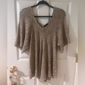 Brown embroidered Blouse